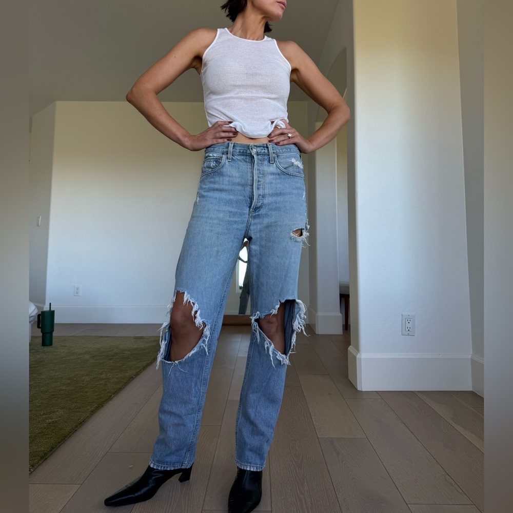 Agolde 90’s Mid Rise Loose Jean | Size 25